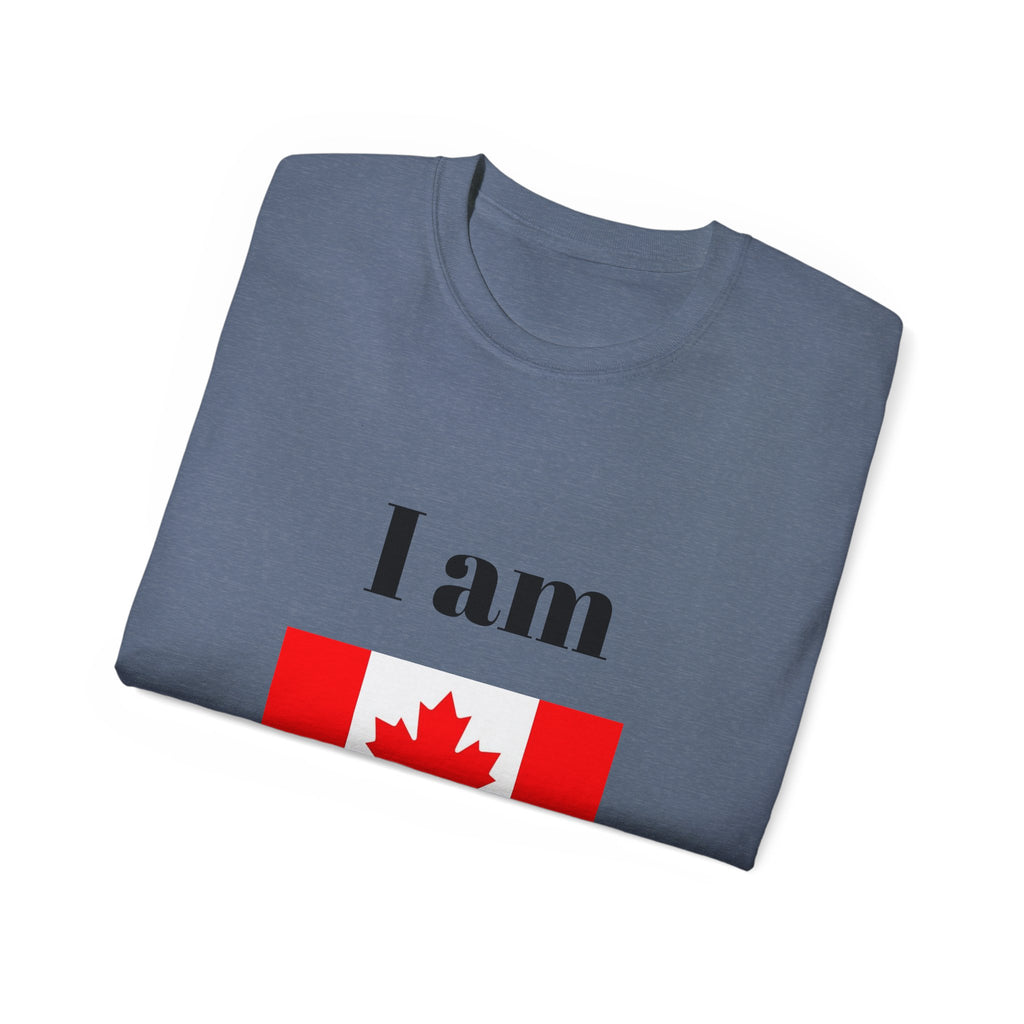 I Am Canadian Unisex Ultra Cotton Tee