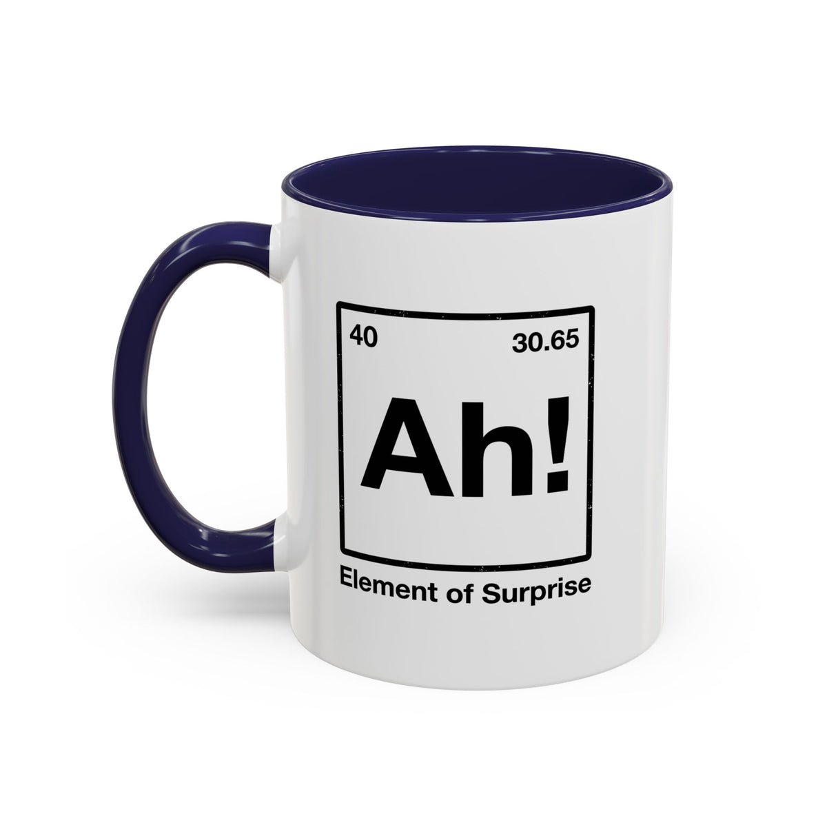 Periodic Table 'Ah!' Accent Coffee Mug — Element of Surprise (11/15oz)