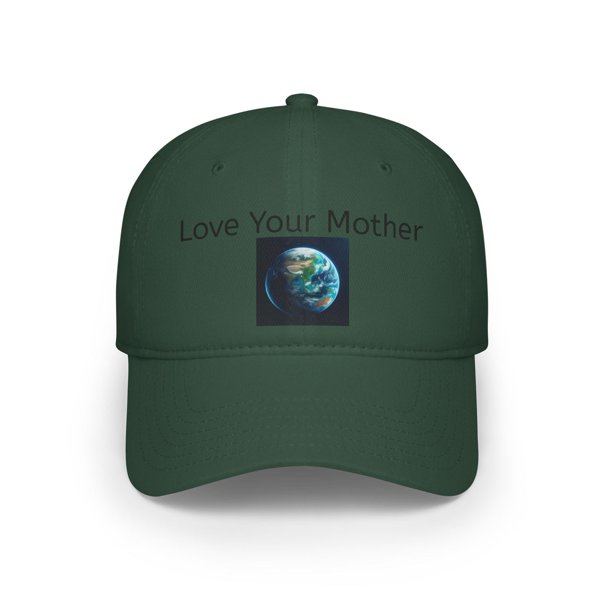 Love Your Mother Earth Eco-Friendly Low Profile Baseball Cap