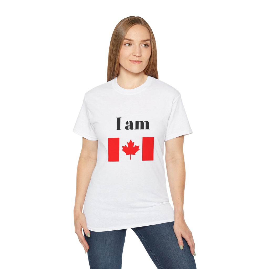 I Am Canadian Unisex Ultra Cotton Tee