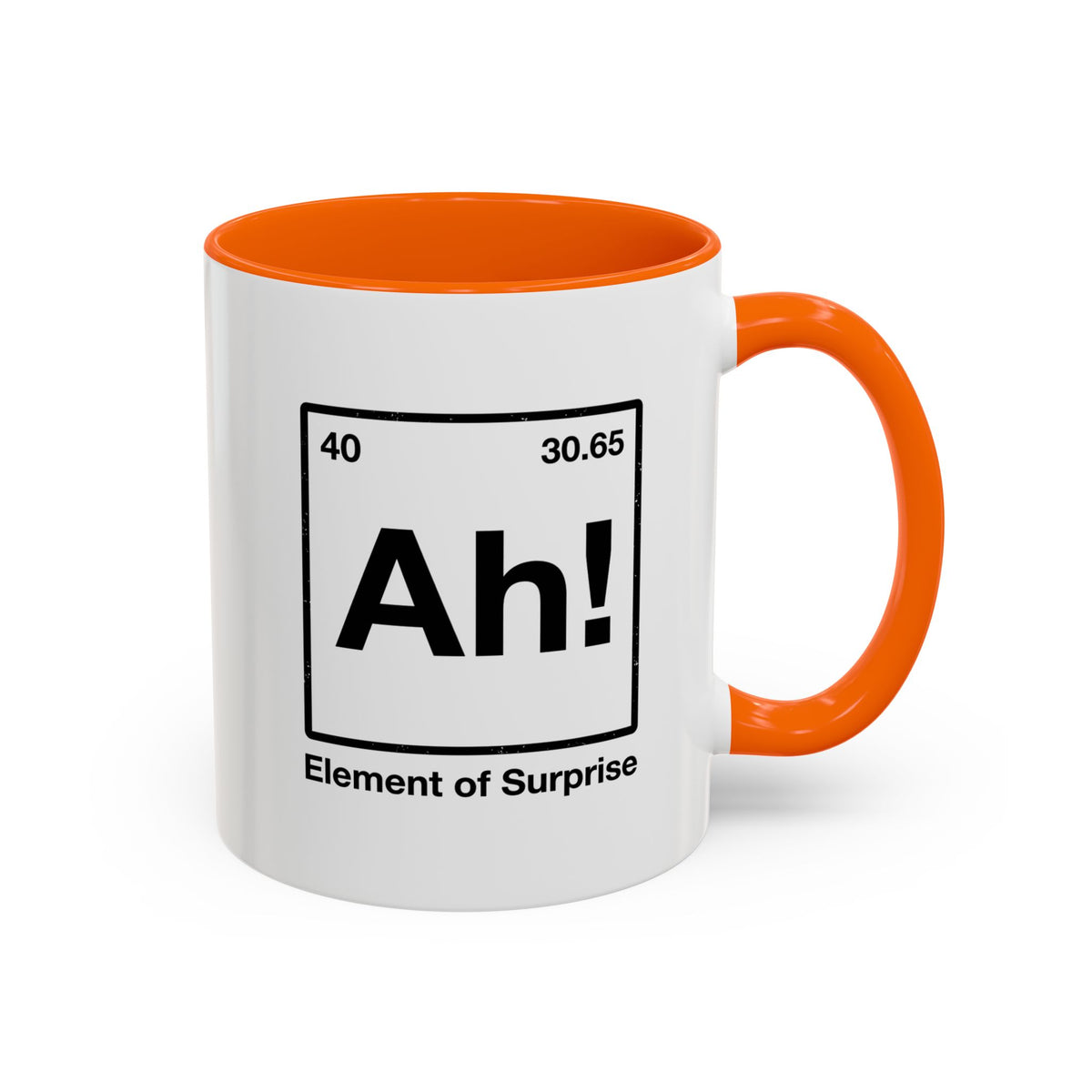 Periodic Table 'Ah!' Accent Coffee Mug — Element of Surprise (11/15oz)