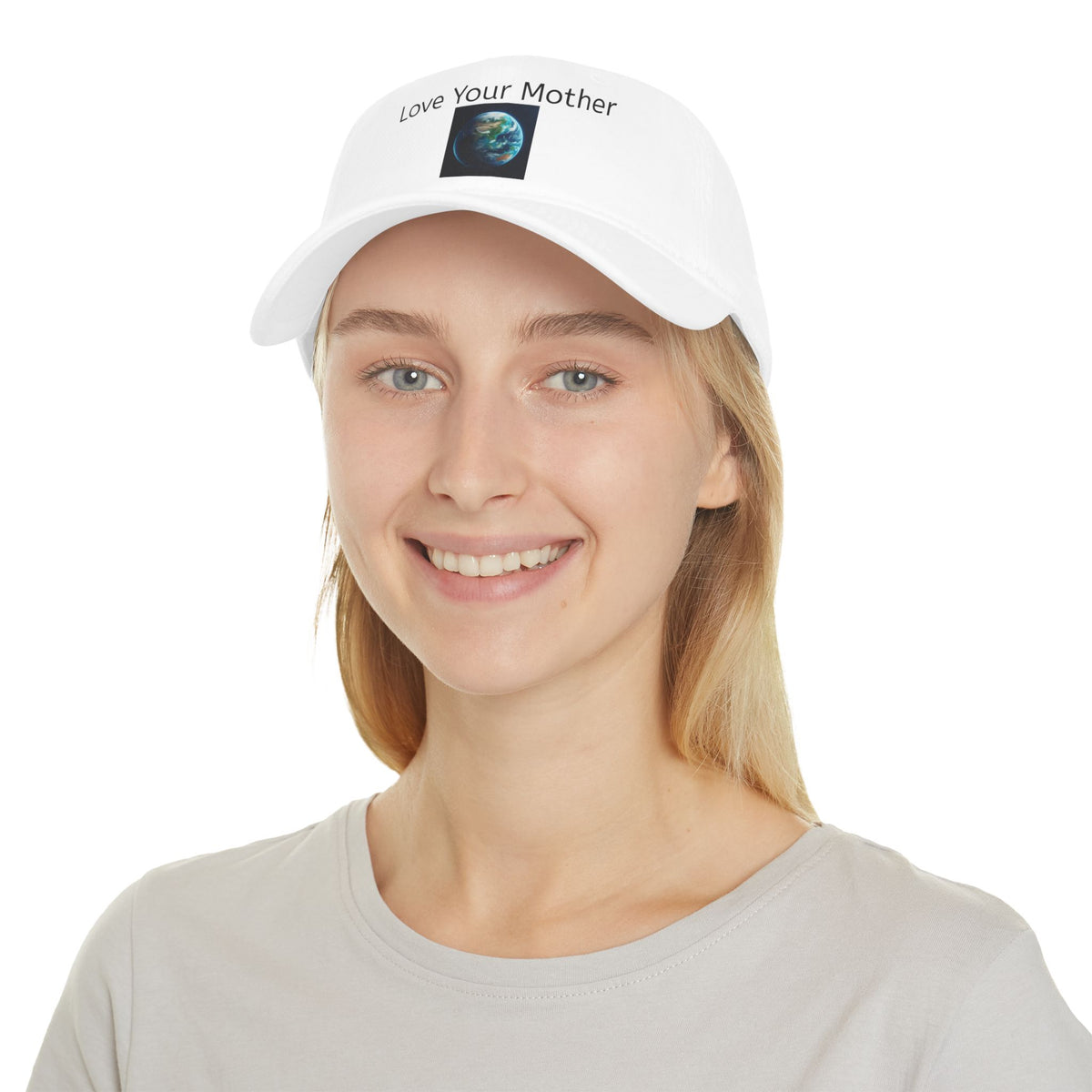 Love Your Mother Earth Eco-Friendly Low Profile Baseball Cap
