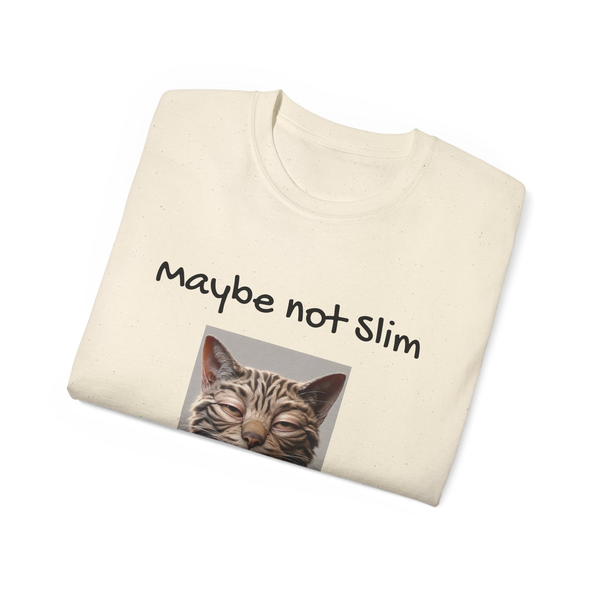 Maybe Not Slim, Definitely Shady  Funny witty sarcastic Unisex Tee