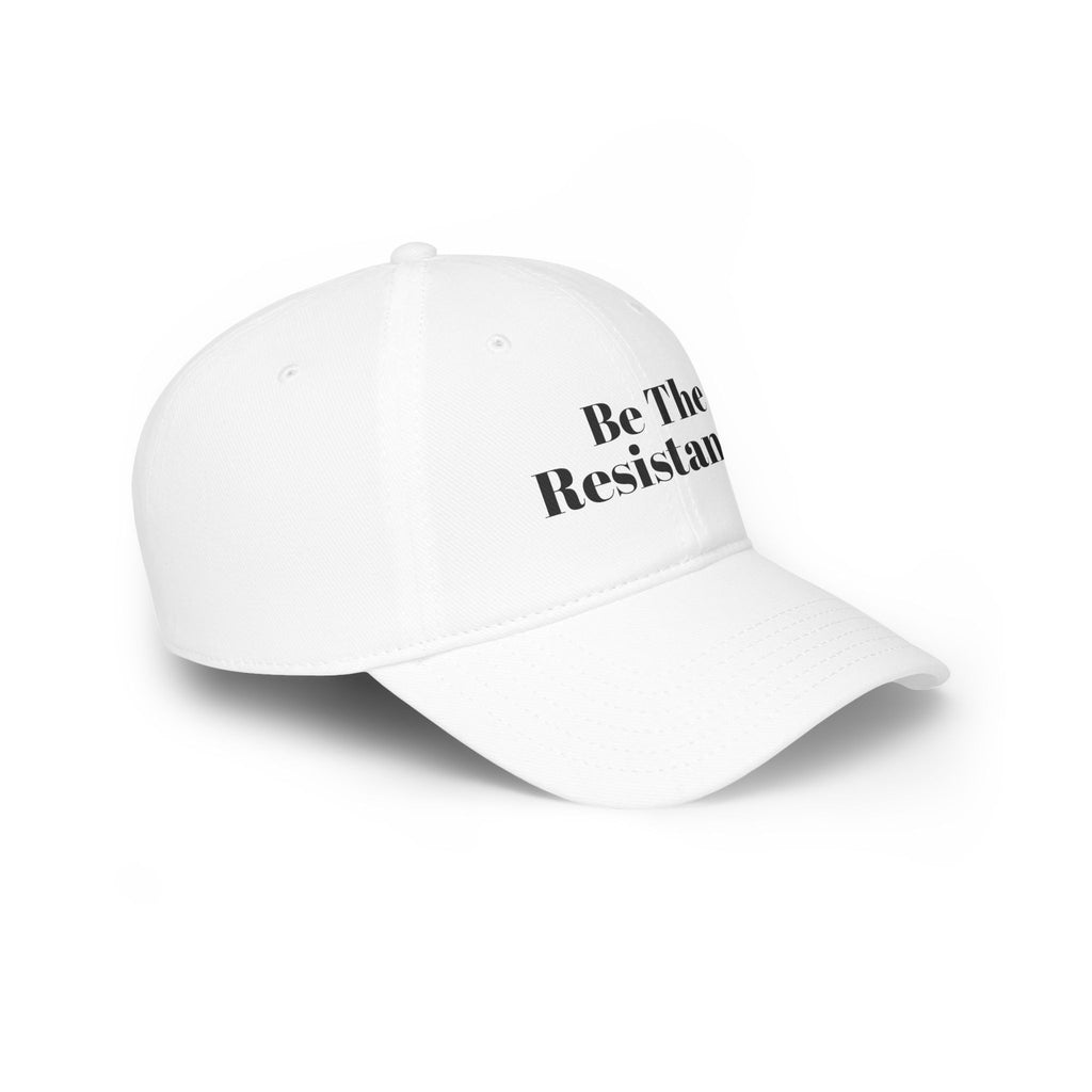Be The Resistance Low Profile Baseball Cap - Stylish Casual Hat for Activists One Size