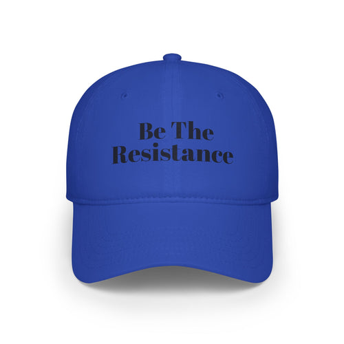 Be The Resistance Low Profile Baseball Cap - Stylish Casual Hat for Activists One Size