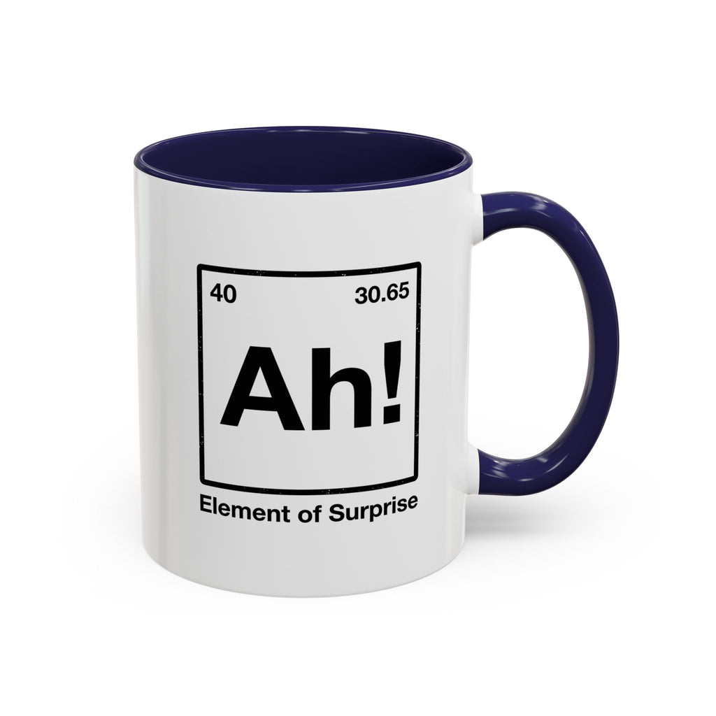 Periodic Table 'Ah!' Accent Coffee Mug — Element of Surprise (11/15oz)
