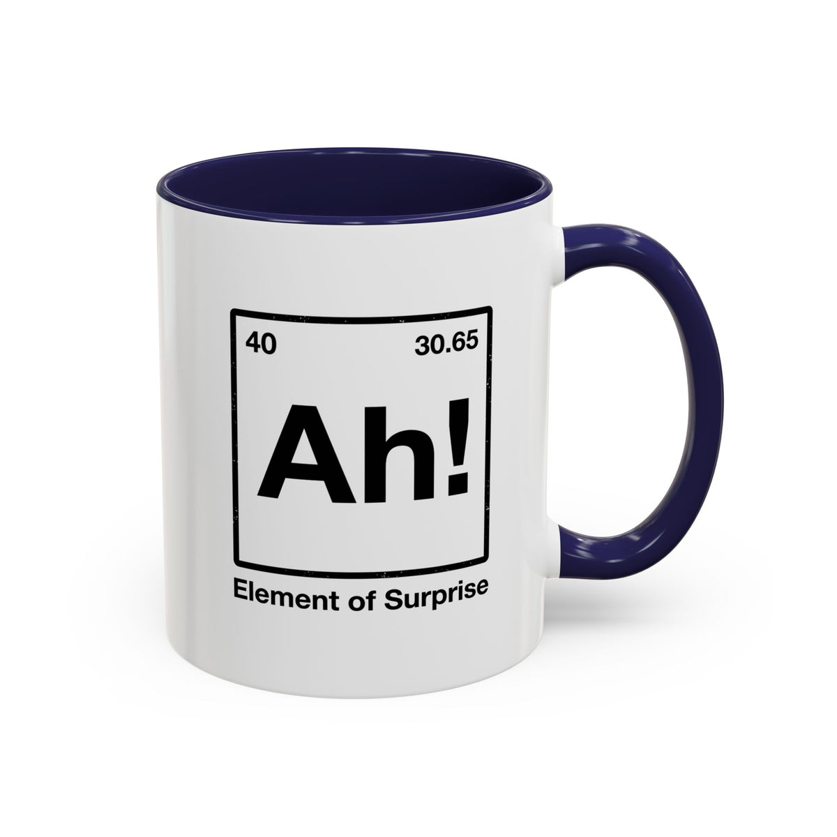 Periodic Table 'Ah!' Accent Coffee Mug — Element of Surprise (11/15oz)