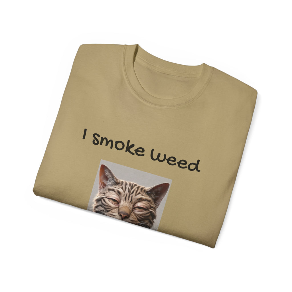I Smoke Weed Stoned Cat