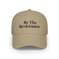 Be The Resistance Low Profile Baseball Cap - Stylish Casual Hat for Activists One Size