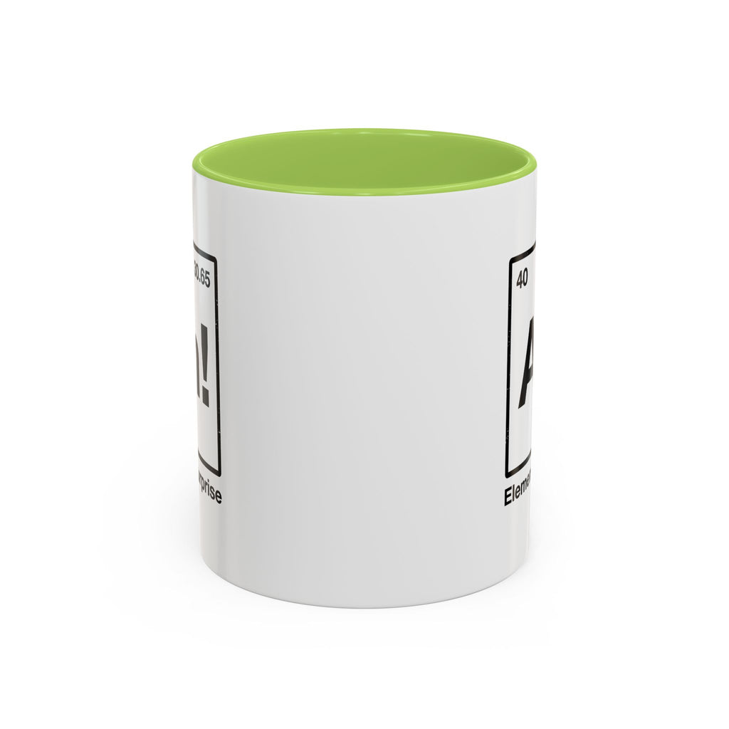 Periodic Table 'Ah!' Accent Coffee Mug — Element of Surprise (11/15oz)