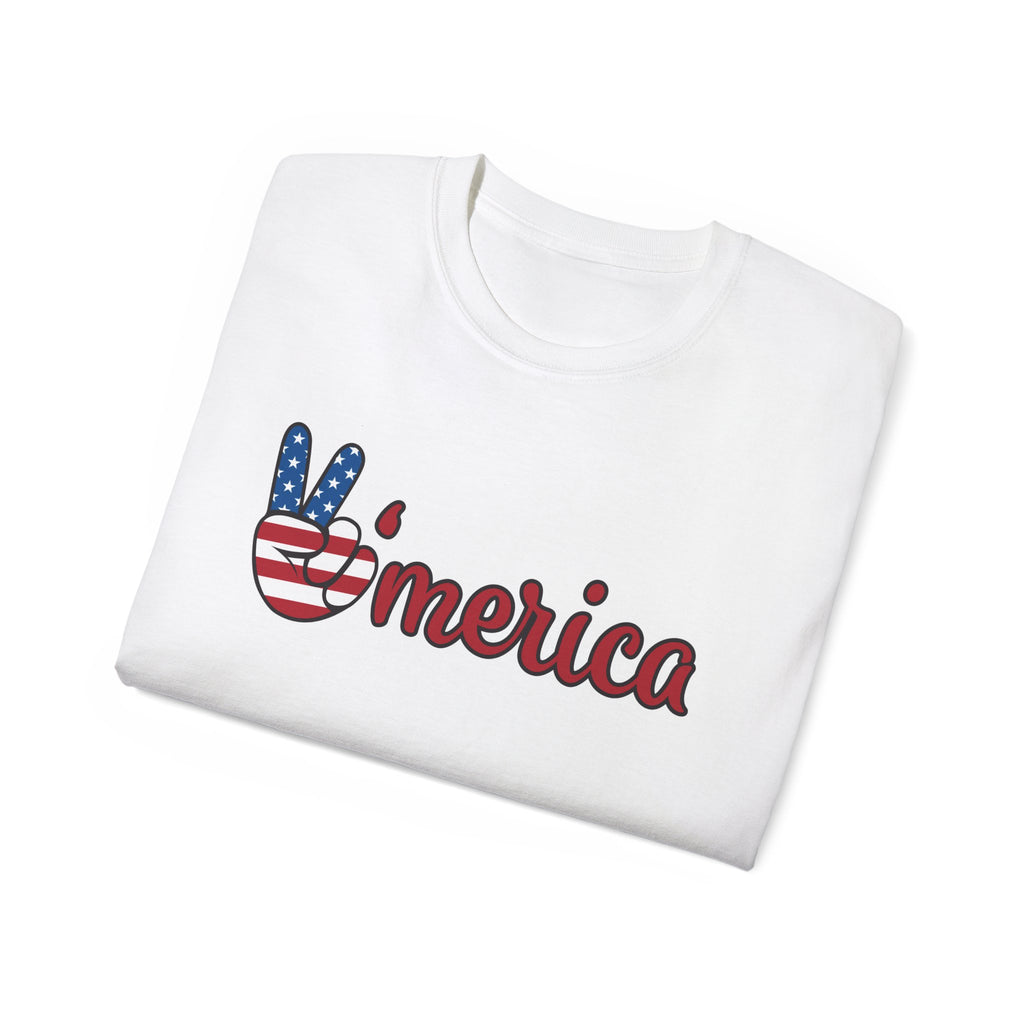Patriotic Flag Unisex Tee