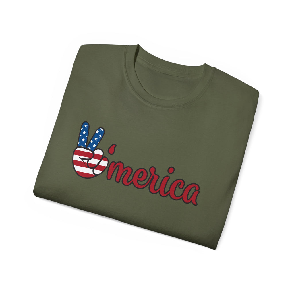Patriotic Flag Unisex Tee