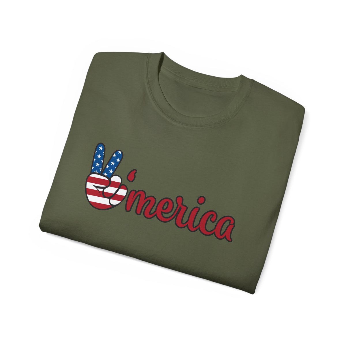 Patriotic Flag Unisex Tee