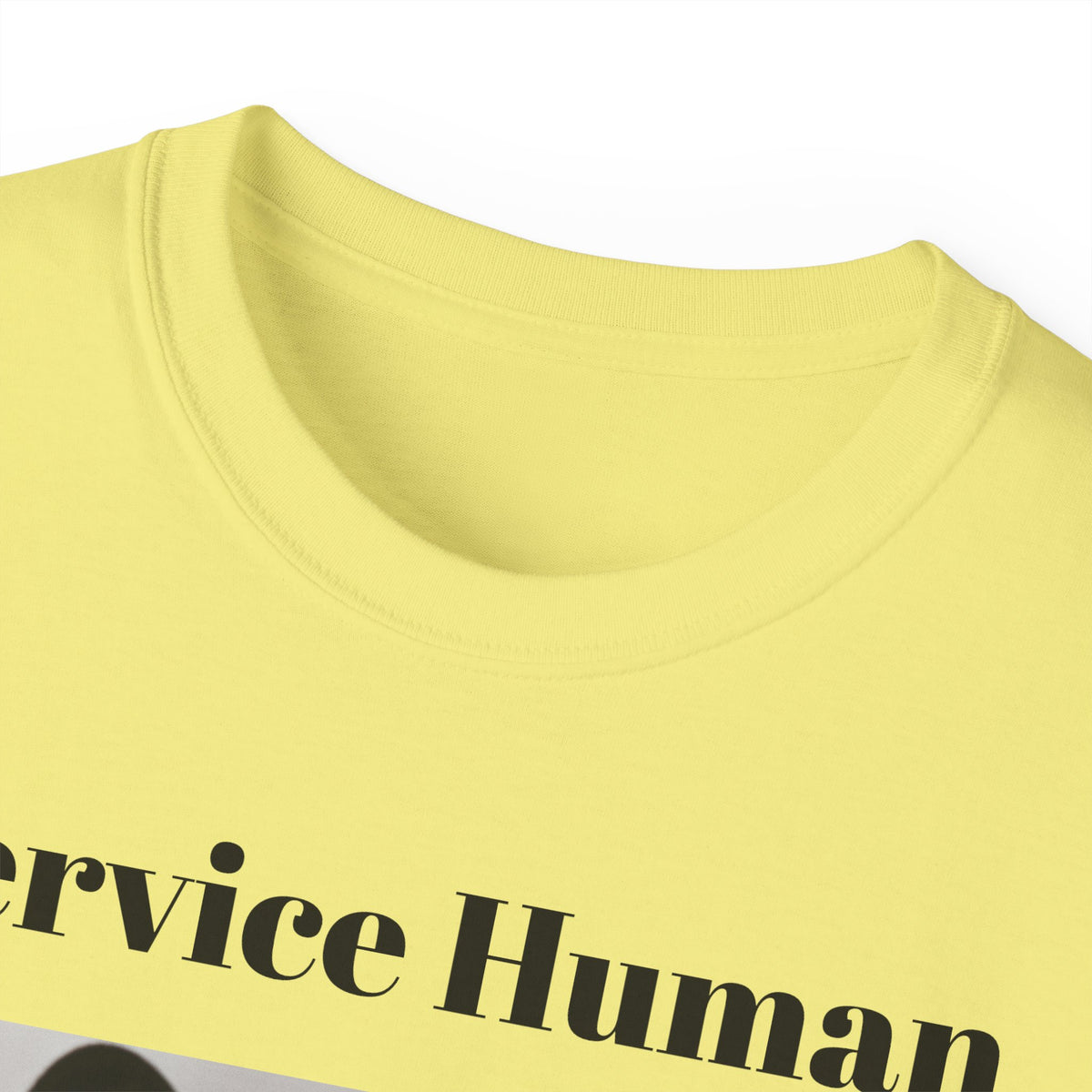 Service Human Frenchie Do not Pet Unisex T