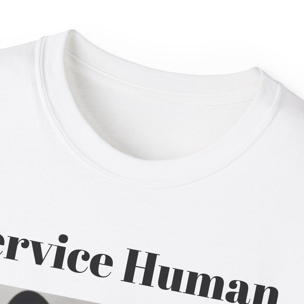 Service Human Frenchie Do not Pet Unisex T