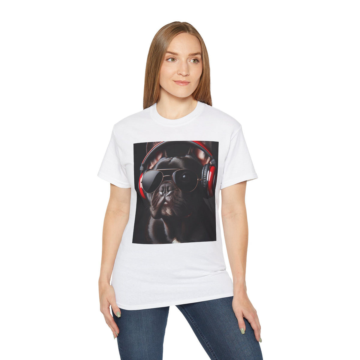 Cool Frenchie Vibes Unisex Ultra Cotton Tee