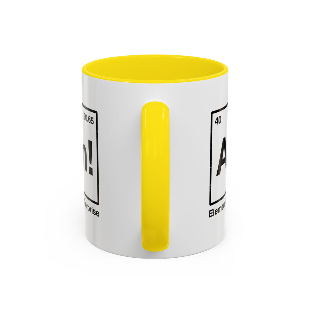 Periodic Table 'Ah!' Accent Coffee Mug — Element of Surprise (11/15oz)