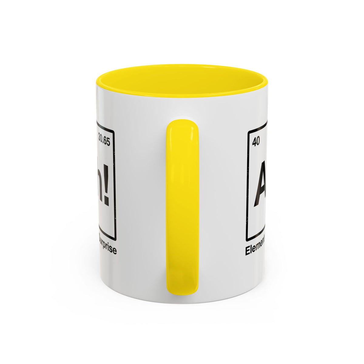 Periodic Table 'Ah!' Accent Coffee Mug — Element of Surprise (11/15oz)