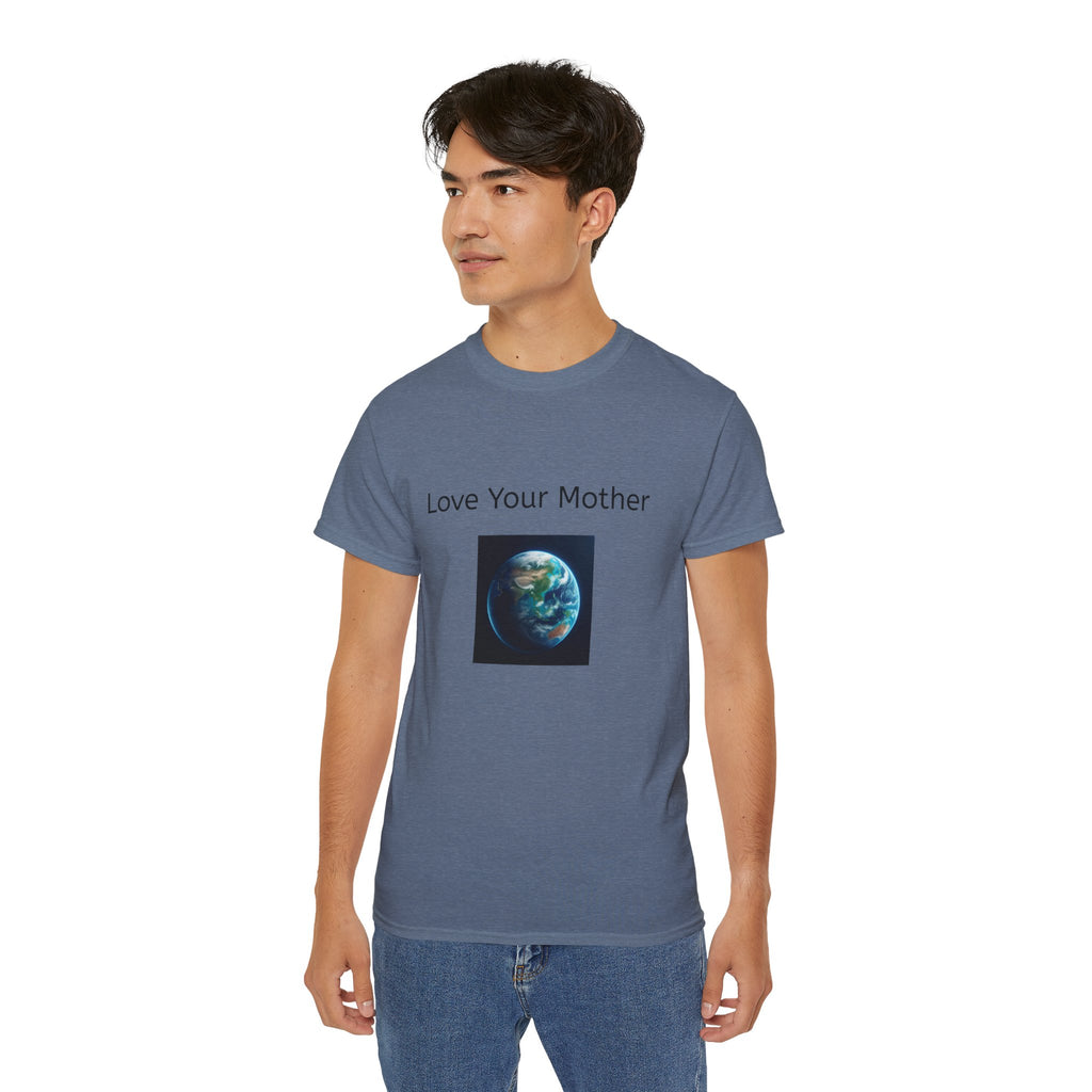 Love Your Mother Unisex T-Shirt - Eco-Friendly Earth Graphic Tee