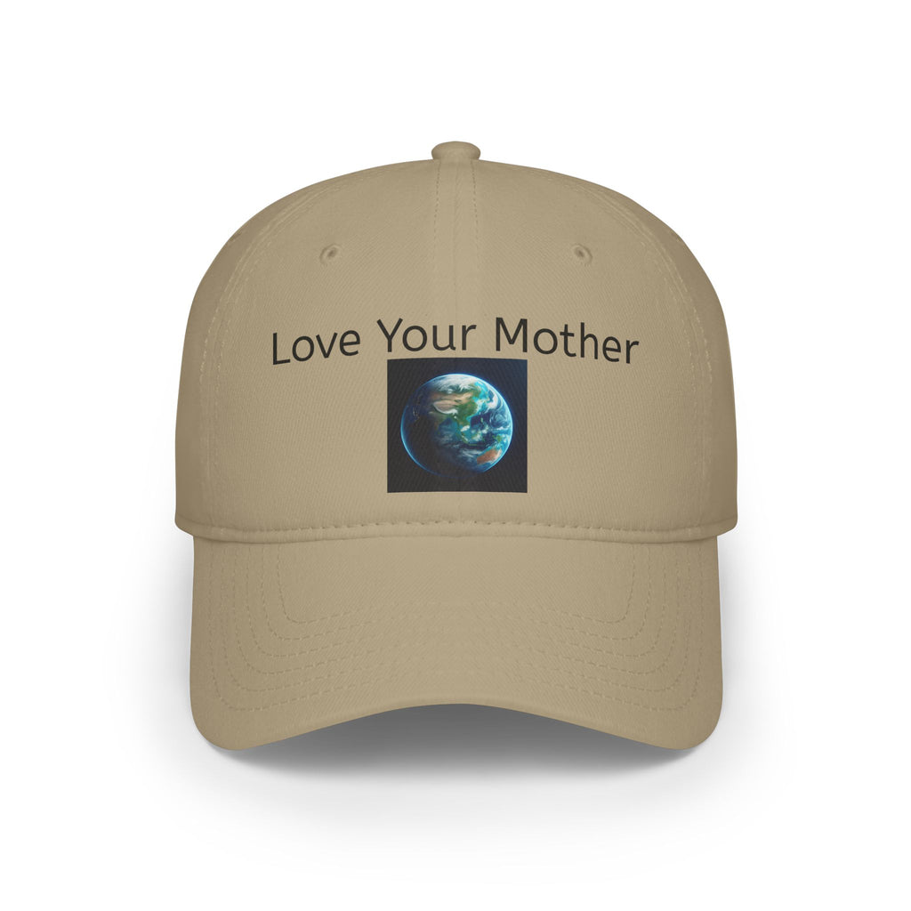 Love Your Mother Earth Eco-Friendly Low Profile Baseball Cap