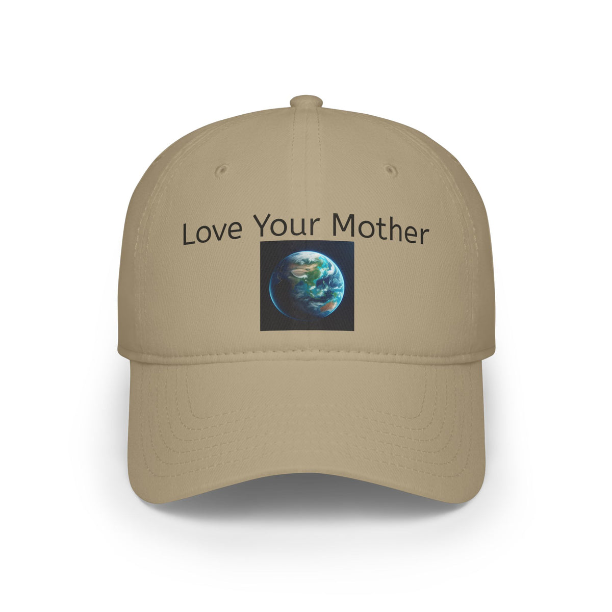 Love Your Mother Earth Eco-Friendly Low Profile Baseball Cap