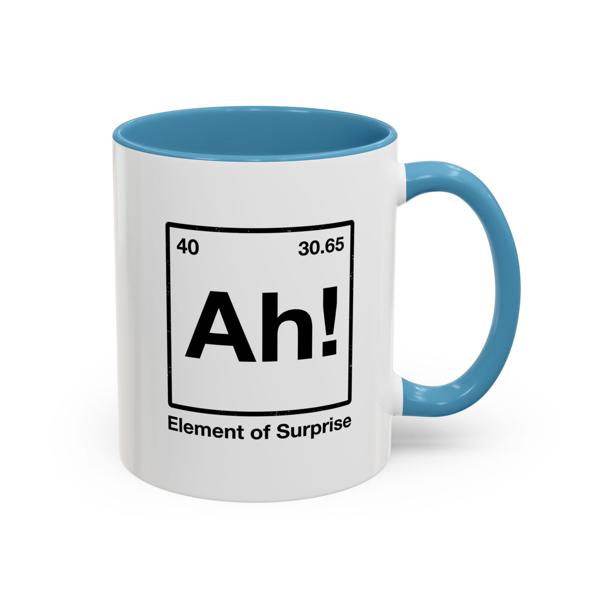 Periodic Table 'Ah!' Accent Coffee Mug — Element of Surprise (11/15oz)