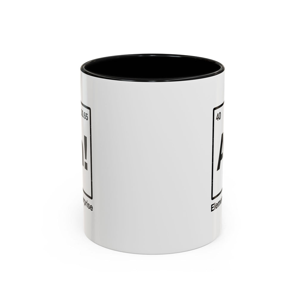 Periodic Table 'Ah!' Accent Coffee Mug — Element of Surprise (11/15oz)