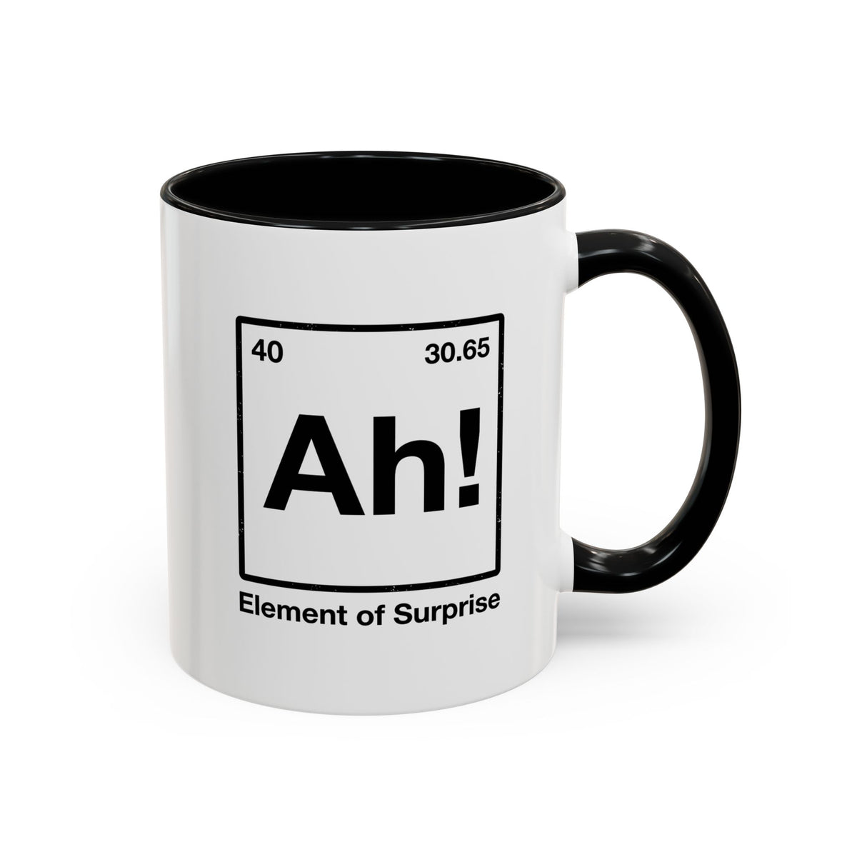 Periodic Table 'Ah!' Accent Coffee Mug — Element of Surprise (11/15oz)