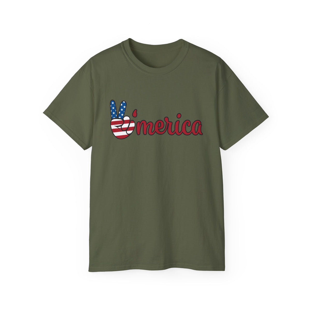 Patriotic Flag Unisex Tee