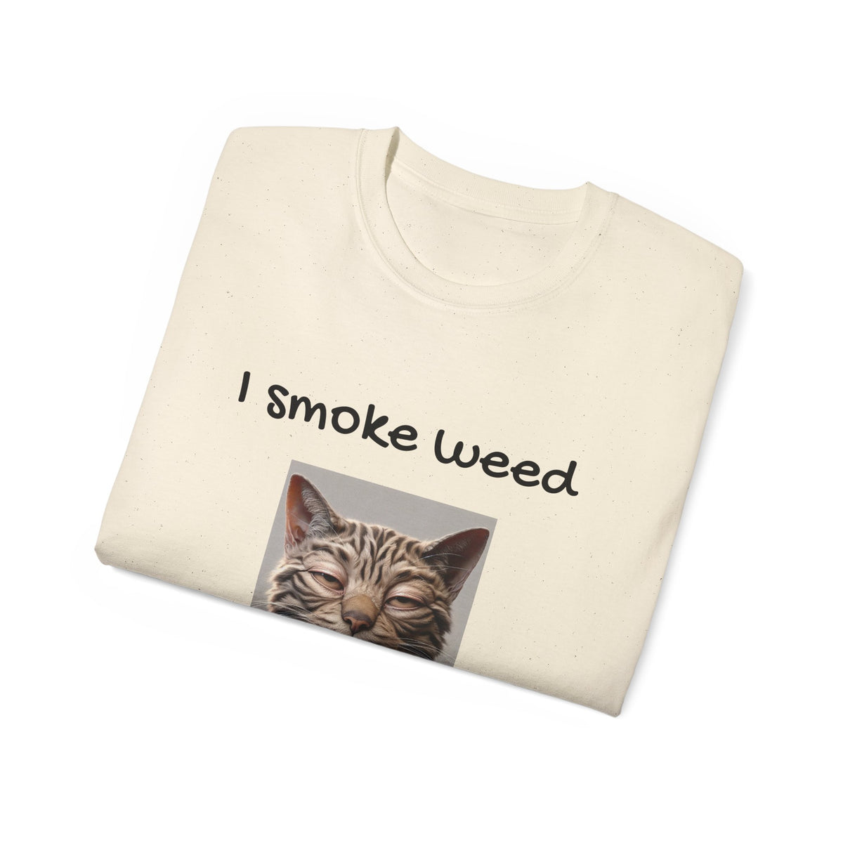 I Smoke Weed Stoned Cat