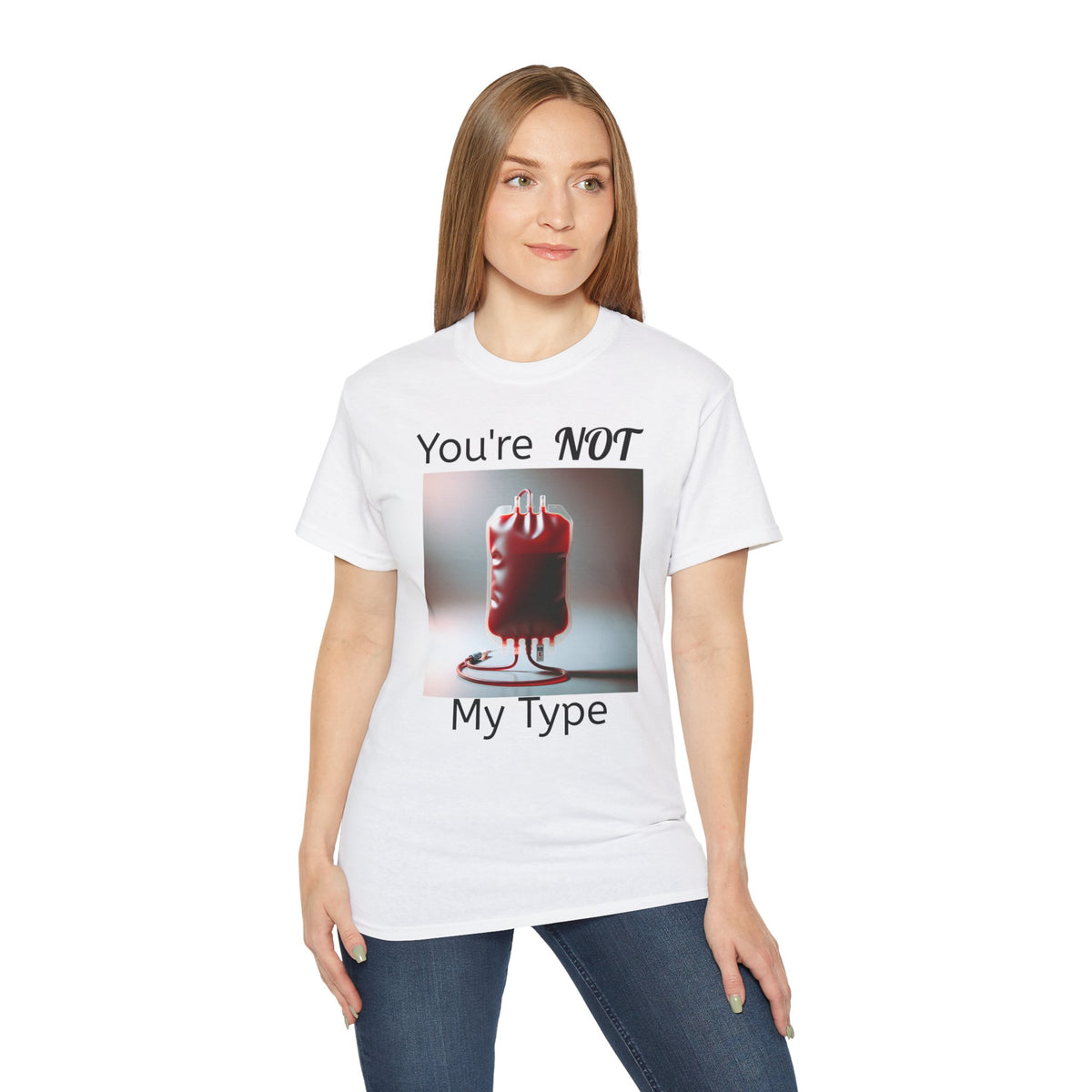 You're Not My Type  -  Unisex Cotton Shirt