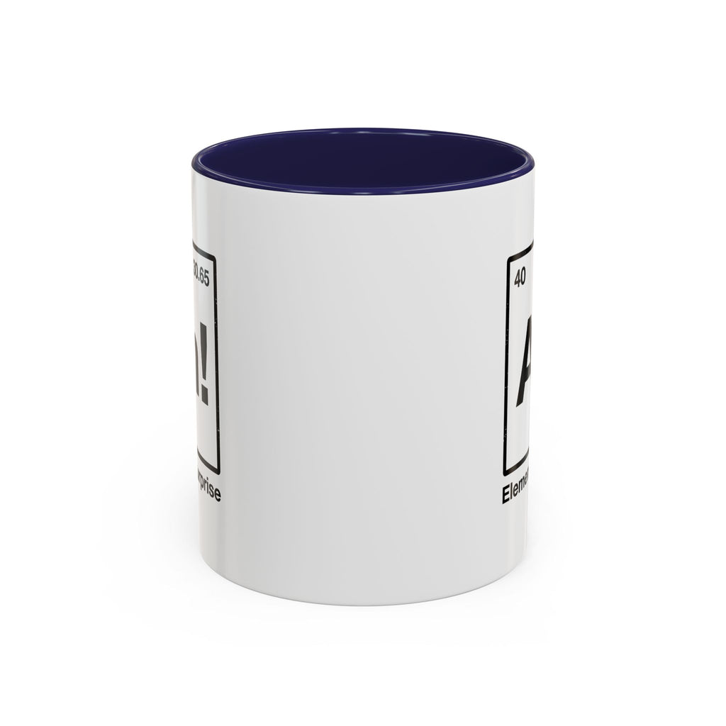 Periodic Table 'Ah!' Accent Coffee Mug — Element of Surprise (11/15oz)