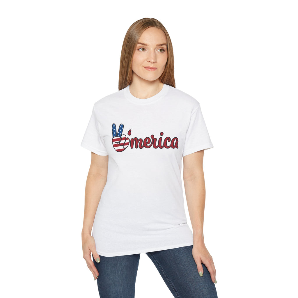 Patriotic Flag Unisex Tee