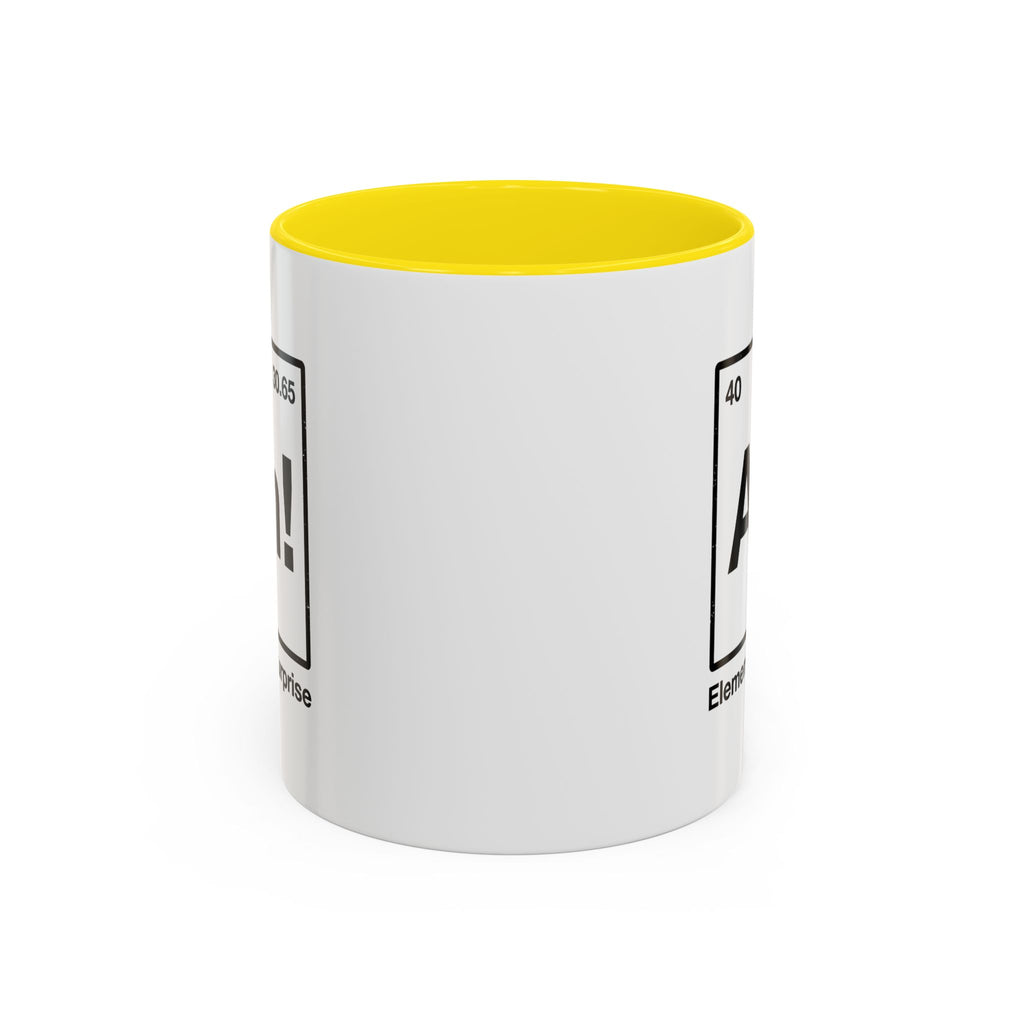 Periodic Table 'Ah!' Accent Coffee Mug — Element of Surprise (11/15oz)