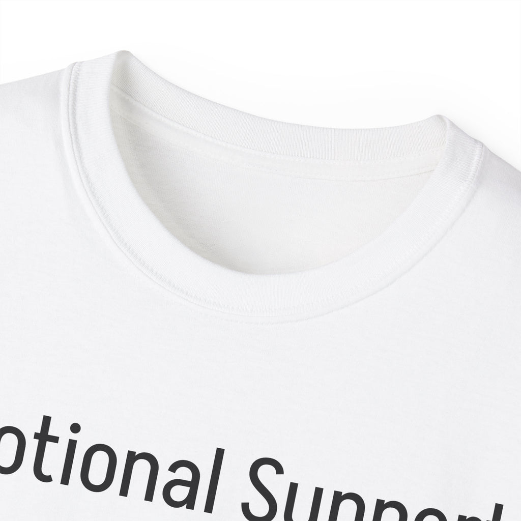 Emotional Support Dog T-Shirt — Funny Hot Dog Graphic Unisex Tee