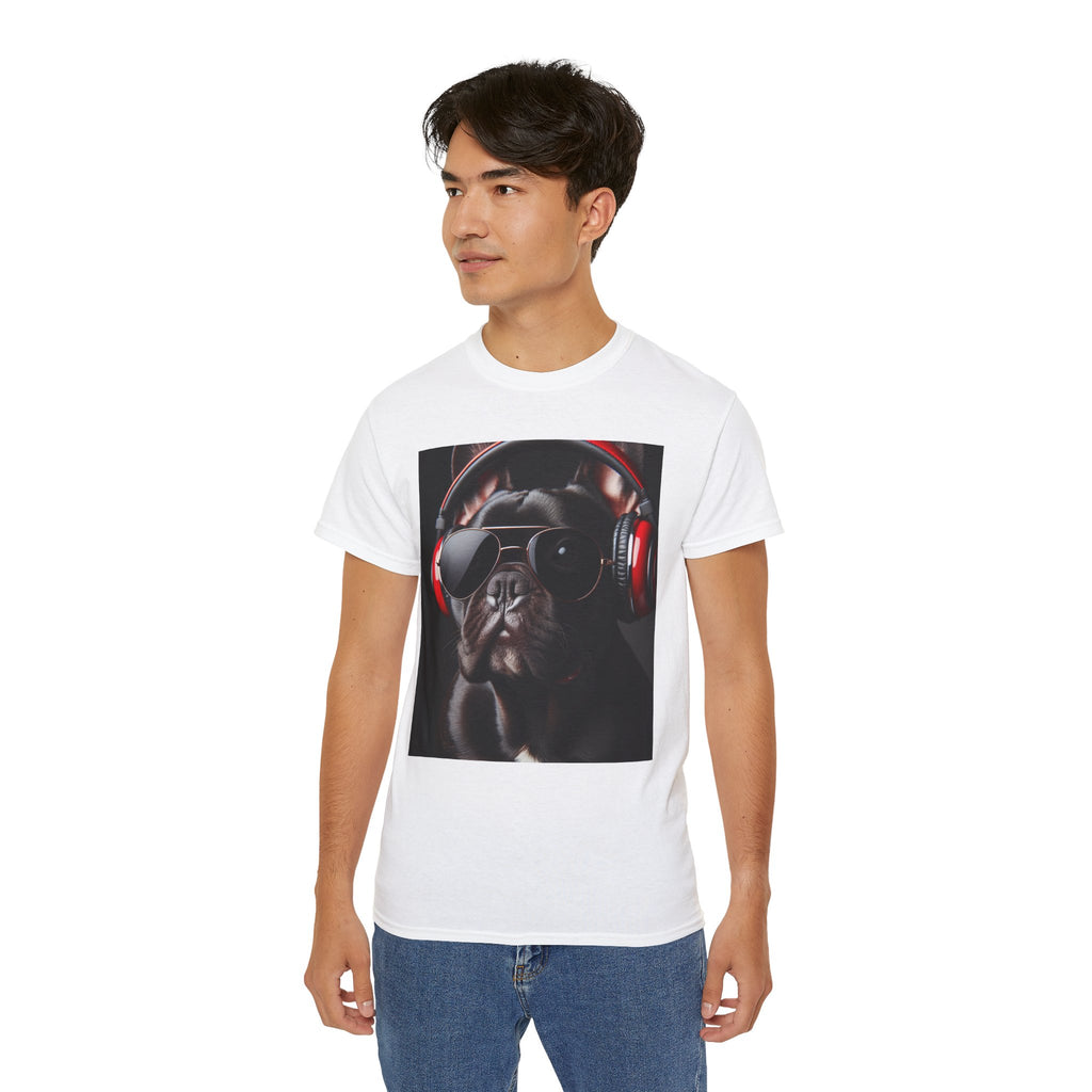 Cool Frenchie Vibes Unisex Ultra Cotton Tee