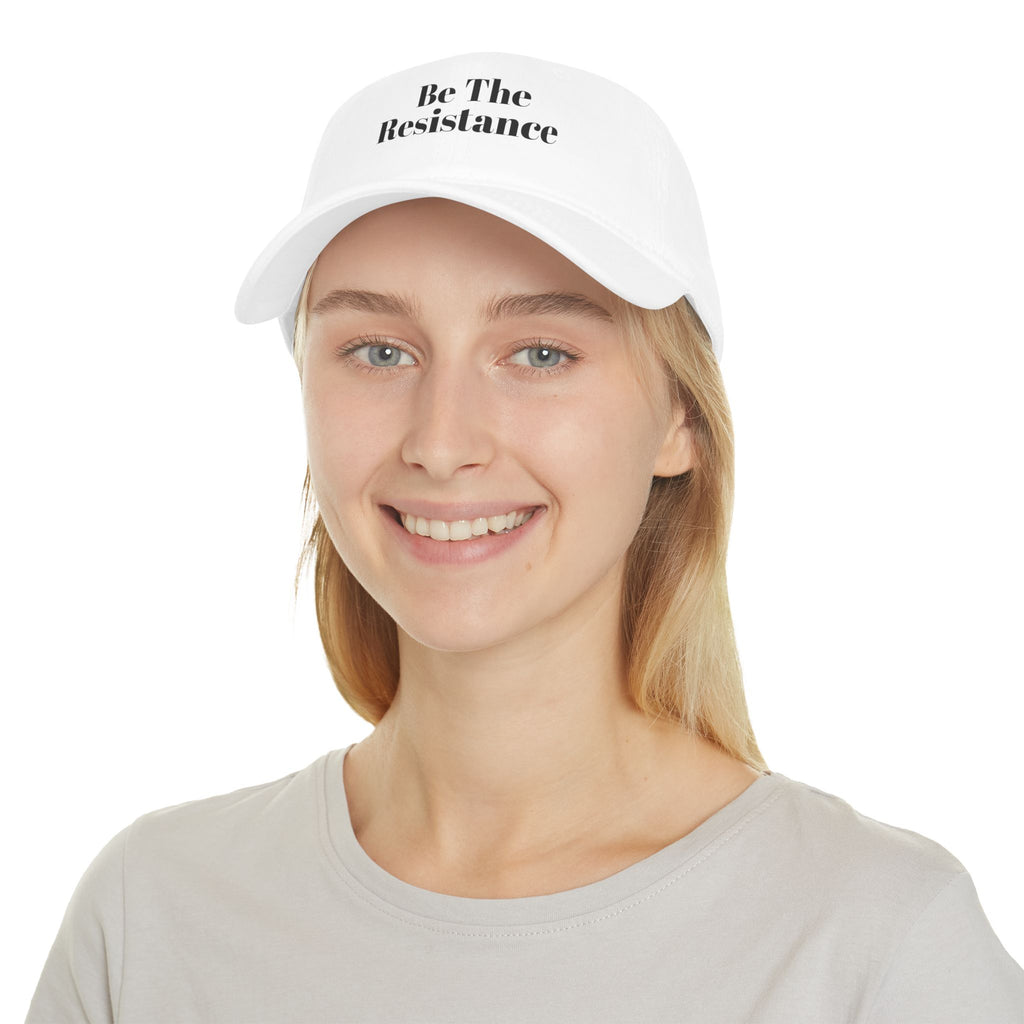 Be The Resistance Low Profile Baseball Cap - Stylish Casual Hat for Activists One Size