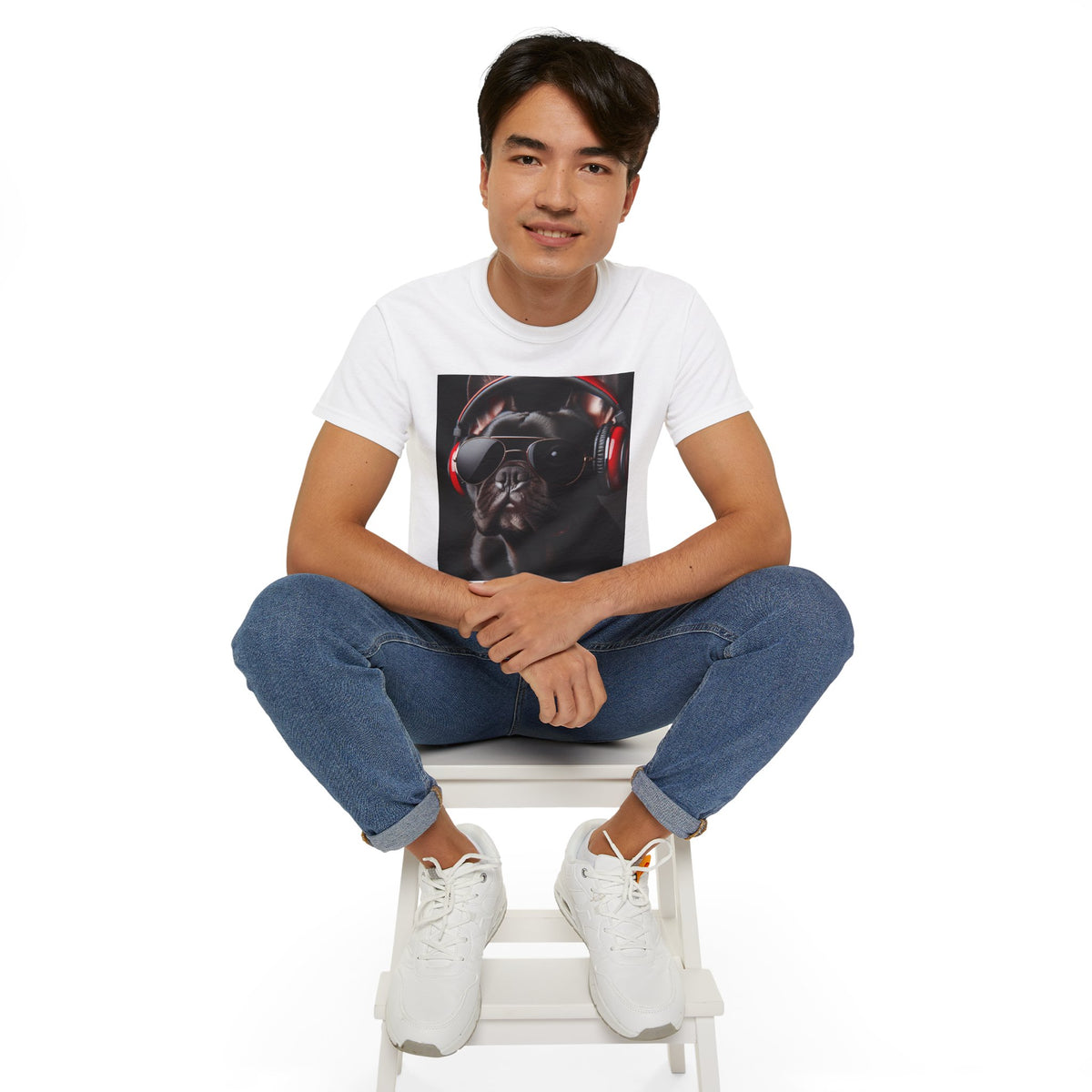 Cool Frenchie Vibes Unisex Ultra Cotton Tee