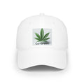 Go Green Marijuana Leaf - Low Profile Baseball Cap Pro pot One Size