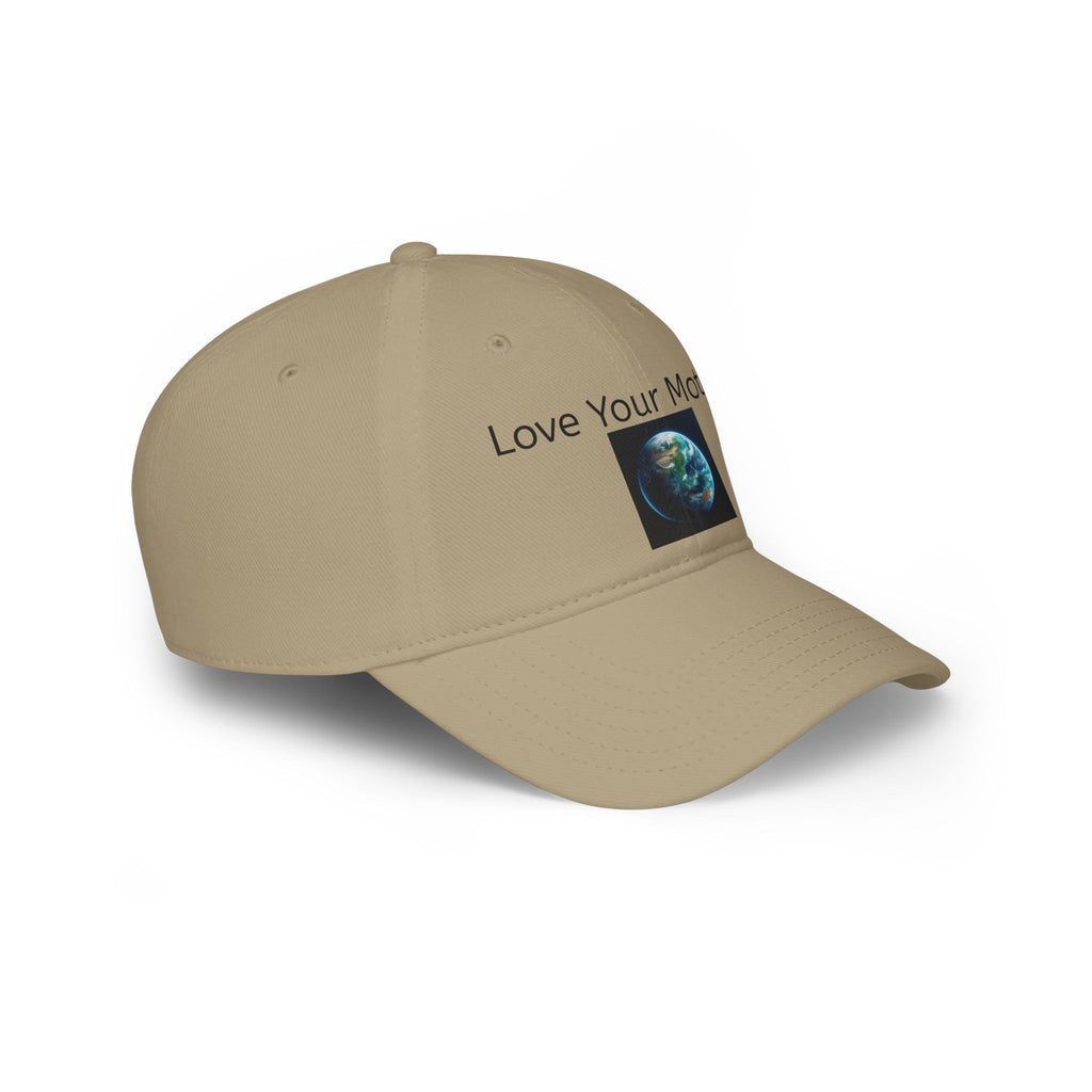 Love Your Mother Earth Eco-Friendly Low Profile Baseball Cap