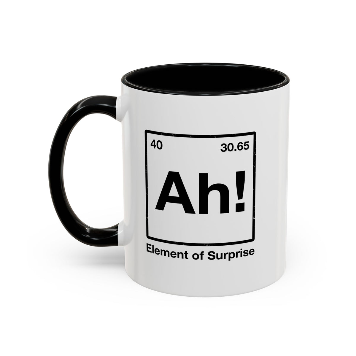 Periodic Table 'Ah!' Accent Coffee Mug — Element of Surprise (11/15oz)