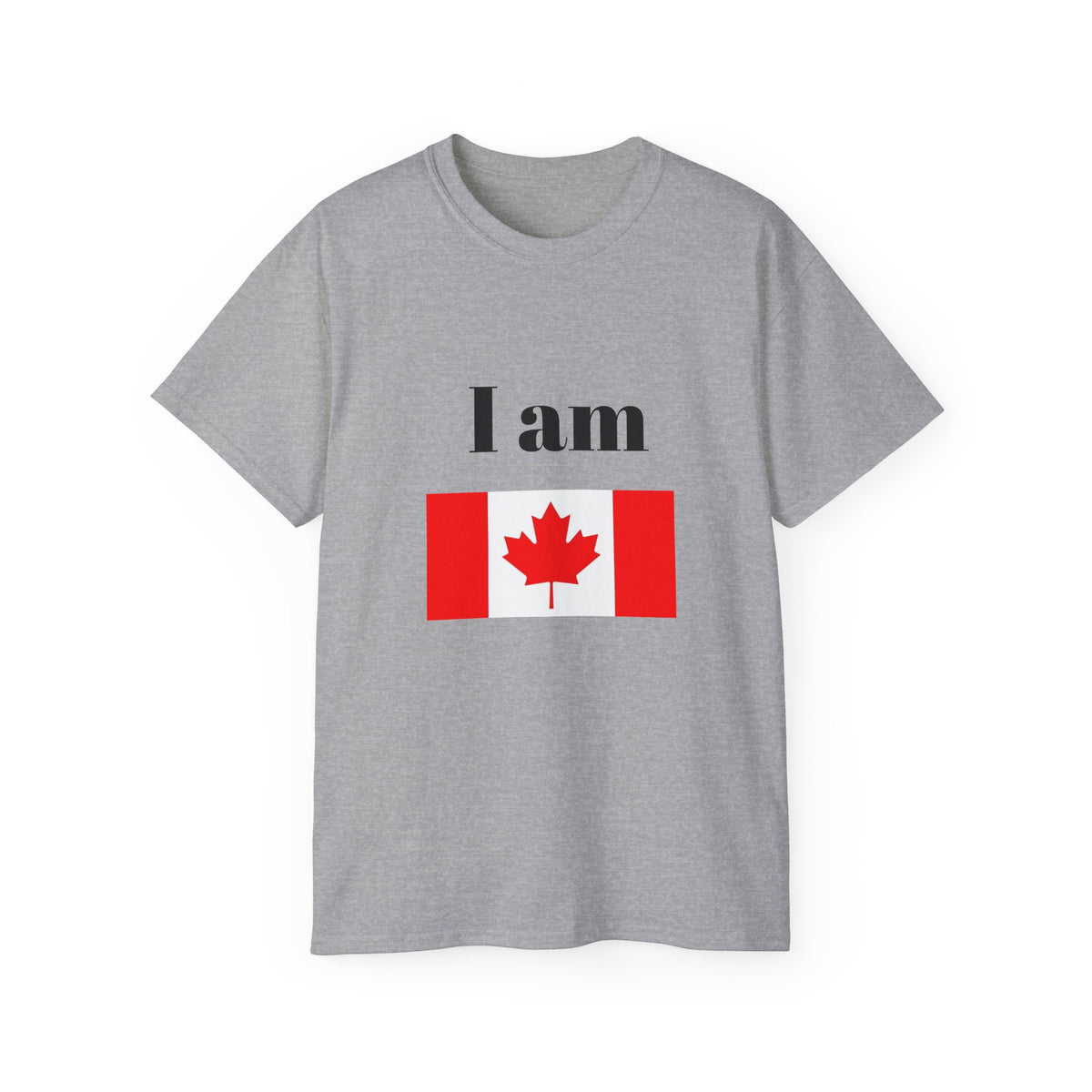 I Am Canadian Unisex Ultra Cotton Tee