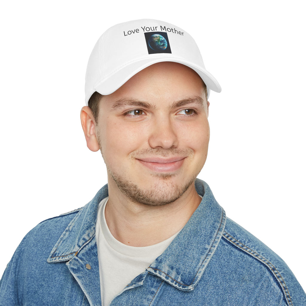 Love Your Mother Earth Eco-Friendly Low Profile Baseball Cap