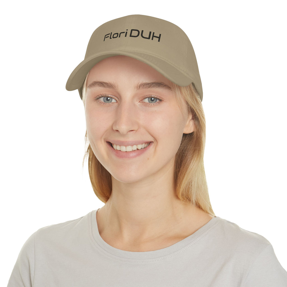 Flori DUH - Funny, witty, sarcastic ballcap Low Profile Baseball Cap One Size