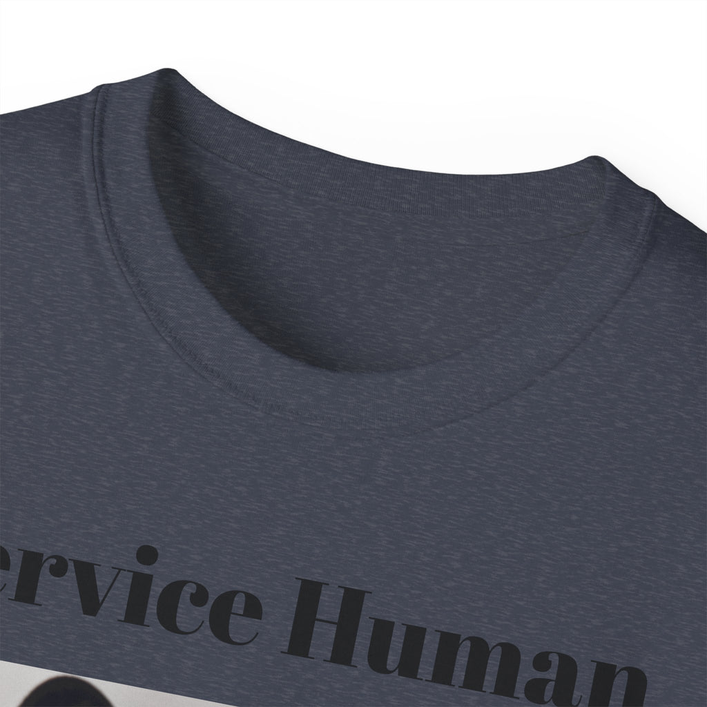 Service Human Frenchie Do not Pet Unisex T