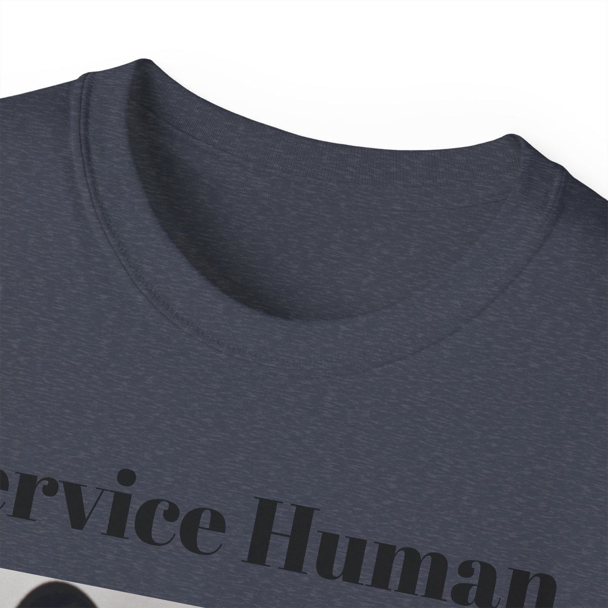 Service Human Frenchie Do not Pet Unisex T