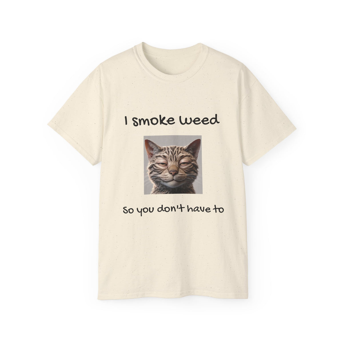 I Smoke Weed Stoned Cat