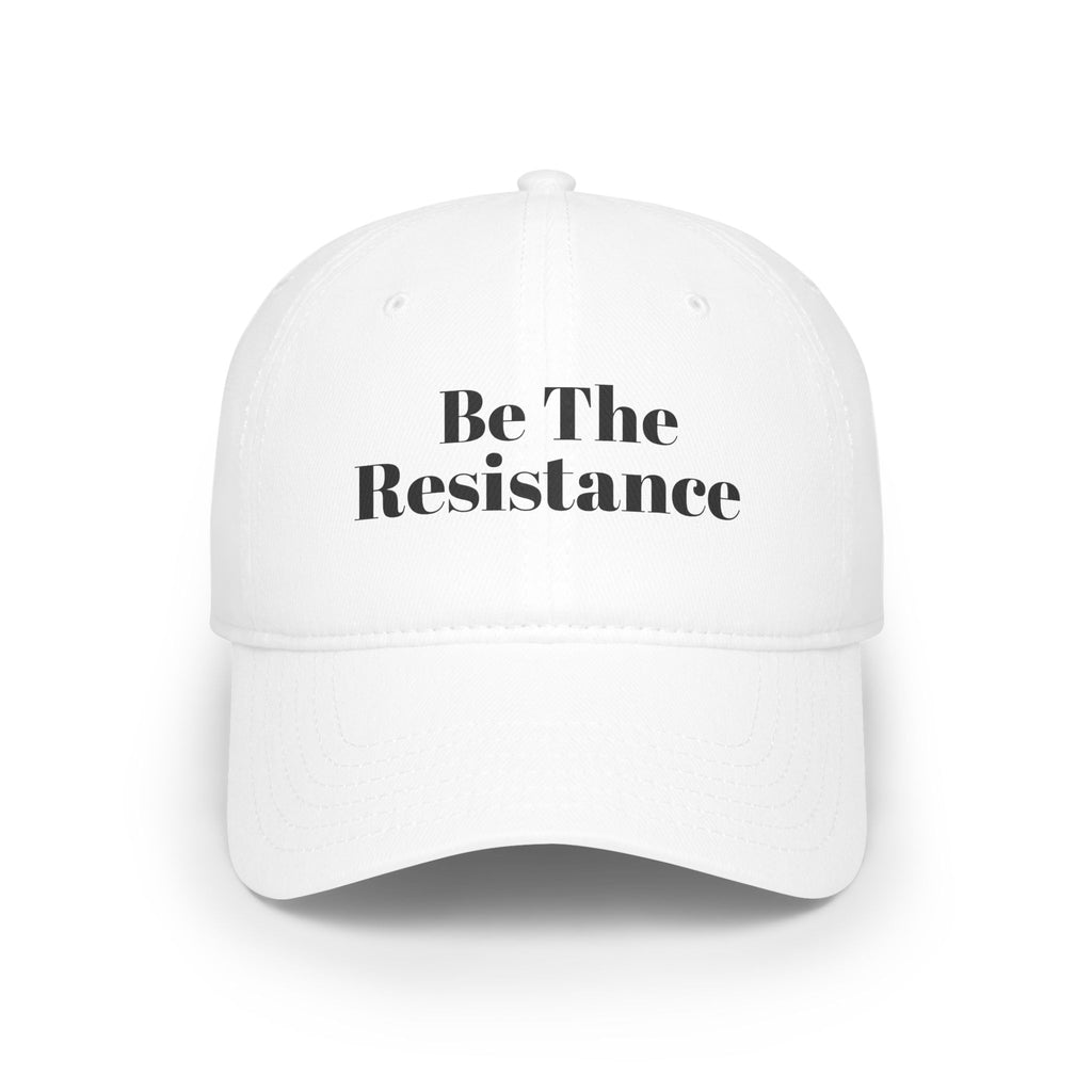 Be The Resistance Low Profile Baseball Cap - Stylish Casual Hat for Activists One Size