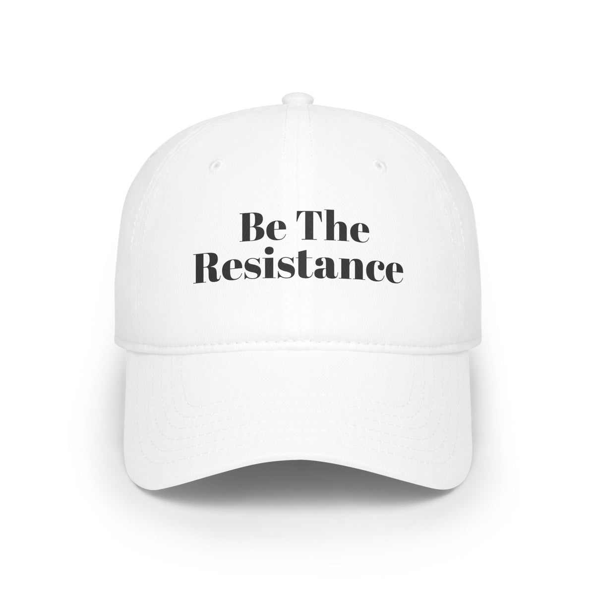 Be The Resistance Low Profile Baseball Cap - Stylish Casual Hat for Activists One Size
