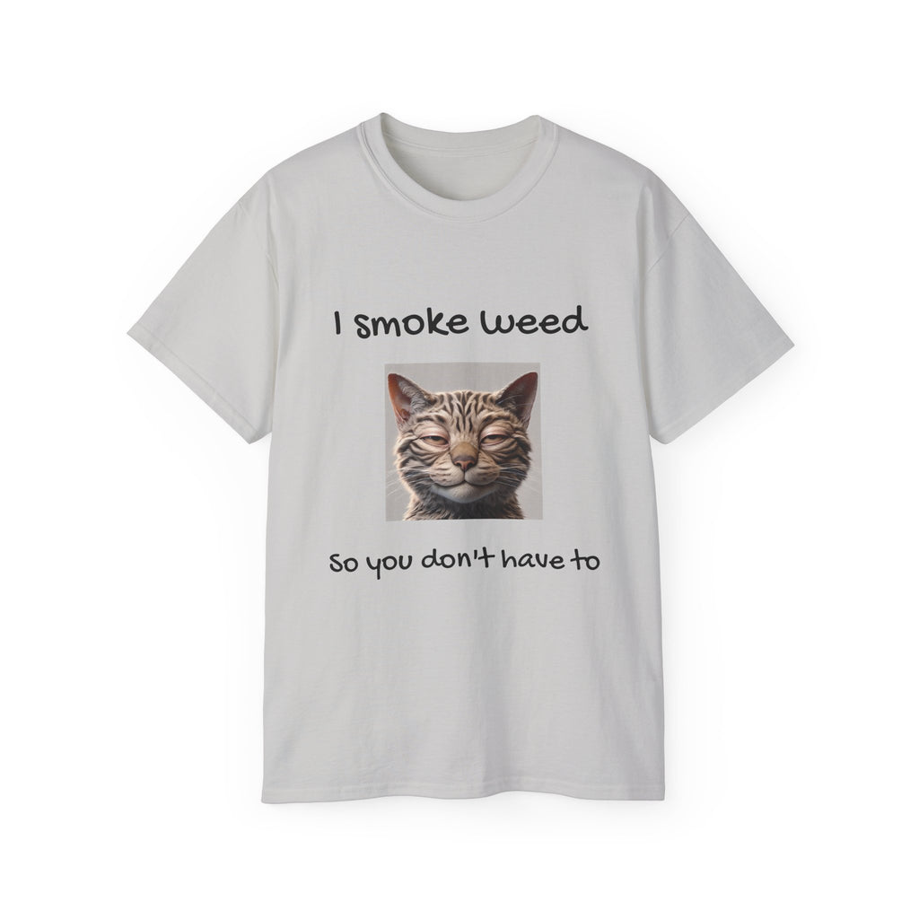 I Smoke Weed Stoned Cat